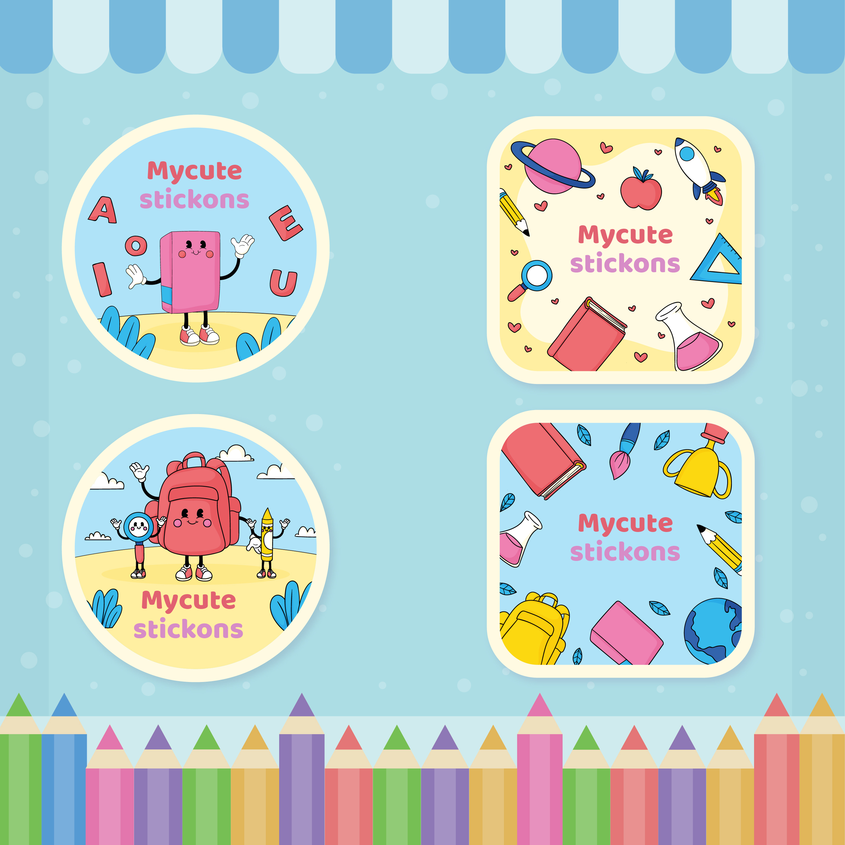 Creative Ways to Use MyCuteStickons Labels Beyond School 