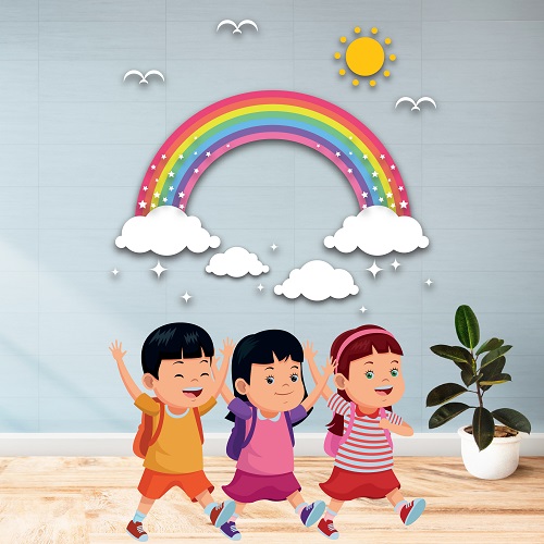 Decorate Your Home with Amazing Rainbow Wall Stickers