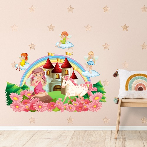 Make Your Child’s Room Magical with Princess Wall Stickers