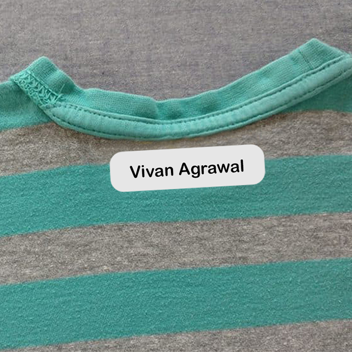 Iron On Labels For Clothes India - Free Shipping