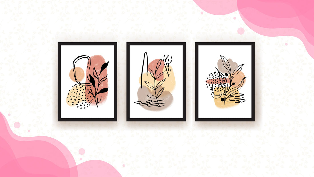MyCuteStickons Framed Wall Art For Living Room