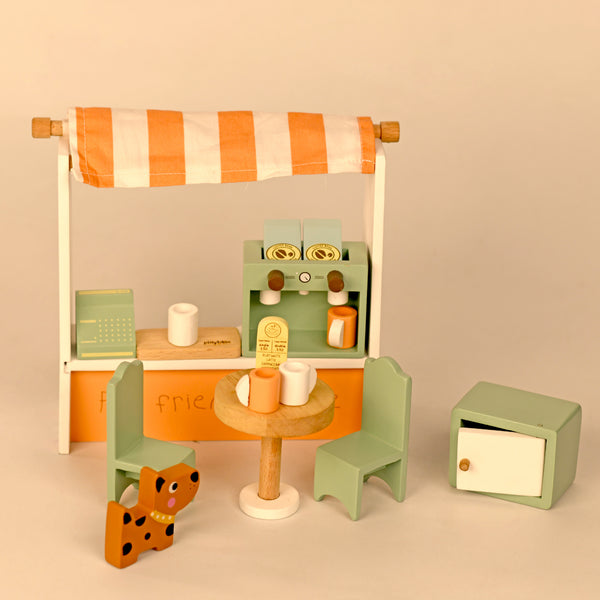 Wooden Toy Set | Pet Friendly Cafe