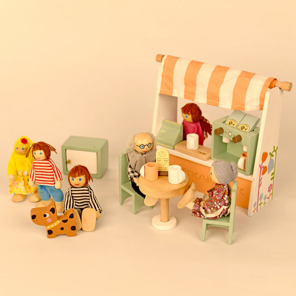 Wooden Toy Set | Pet Friendly Cafe
