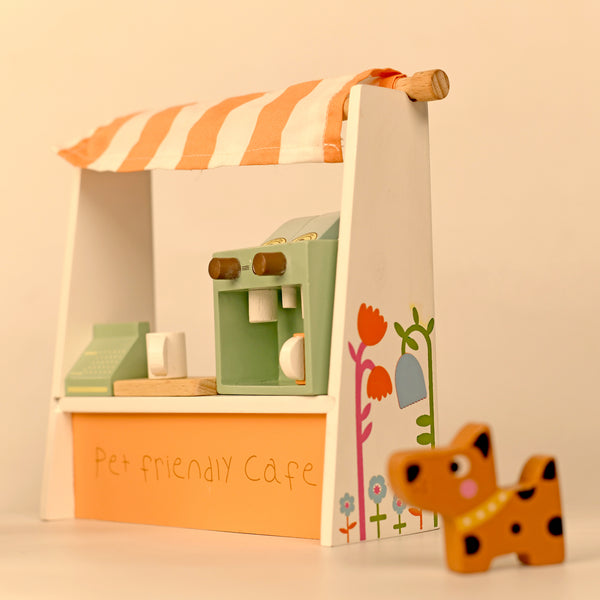 Wooden Toy Set | Pet Friendly Cafe