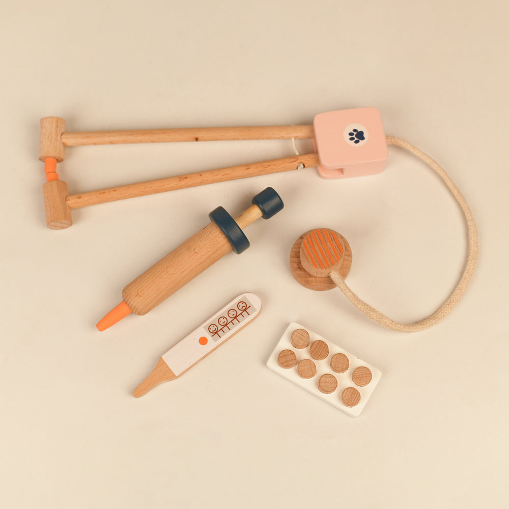 Wooden Toy Set | Milo's Doctor Set