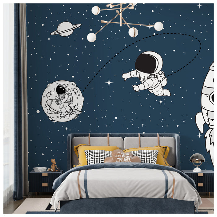 Astronauts Theme Wallpaper