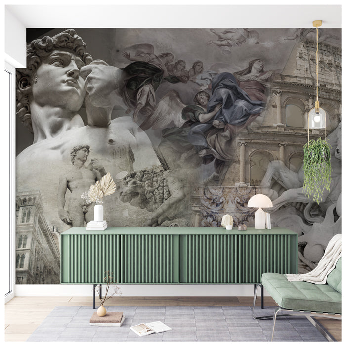 Vintage Rome Wallpaper For Walls