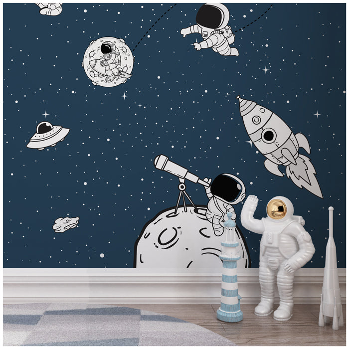 Astronauts Theme Wallpaper