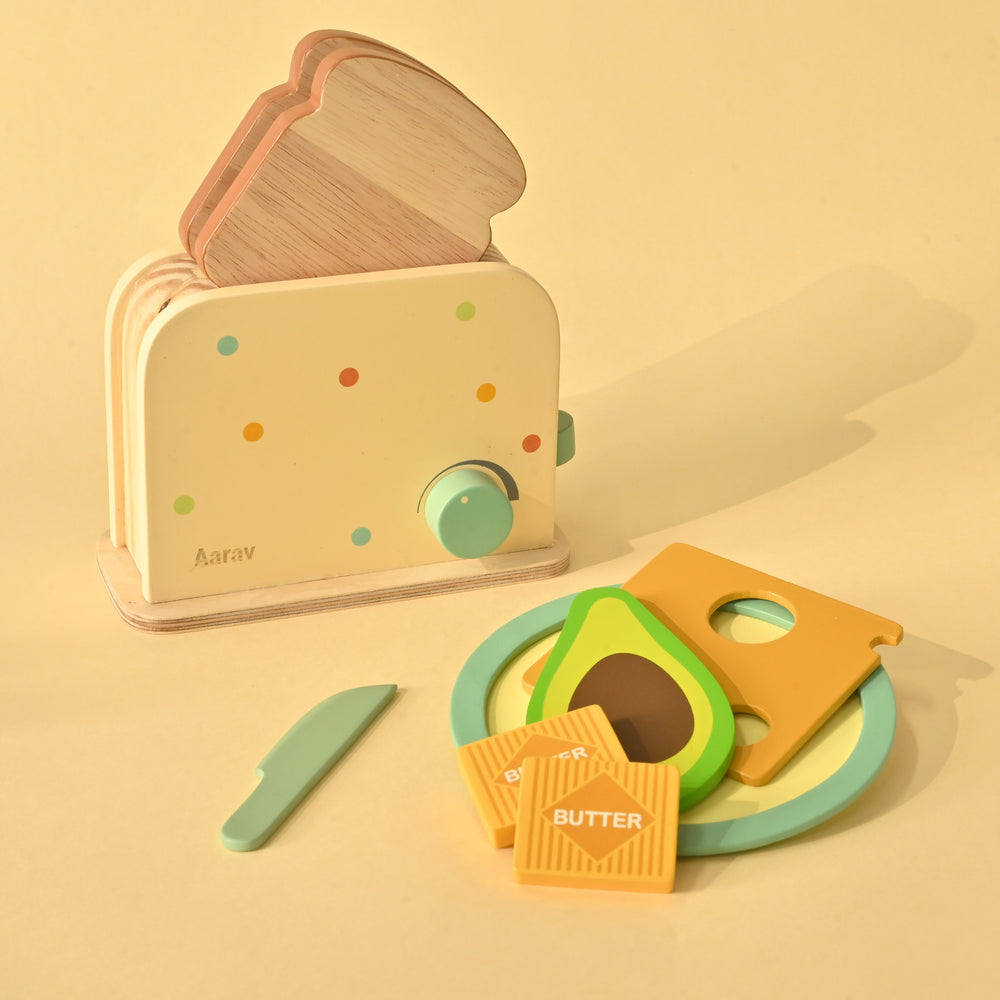 Wooden Toy Set | Roasty Toasty