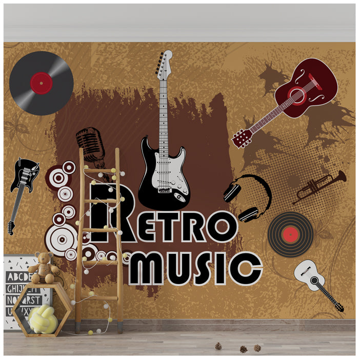 Retro Music Wallpaper For Wall