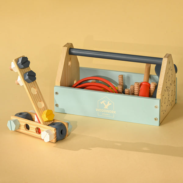 Wooden Toy Set | Fix It Up