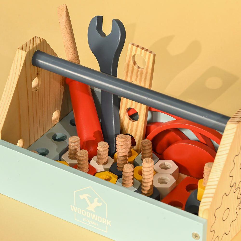 Wooden Toy Set | Fix It Up