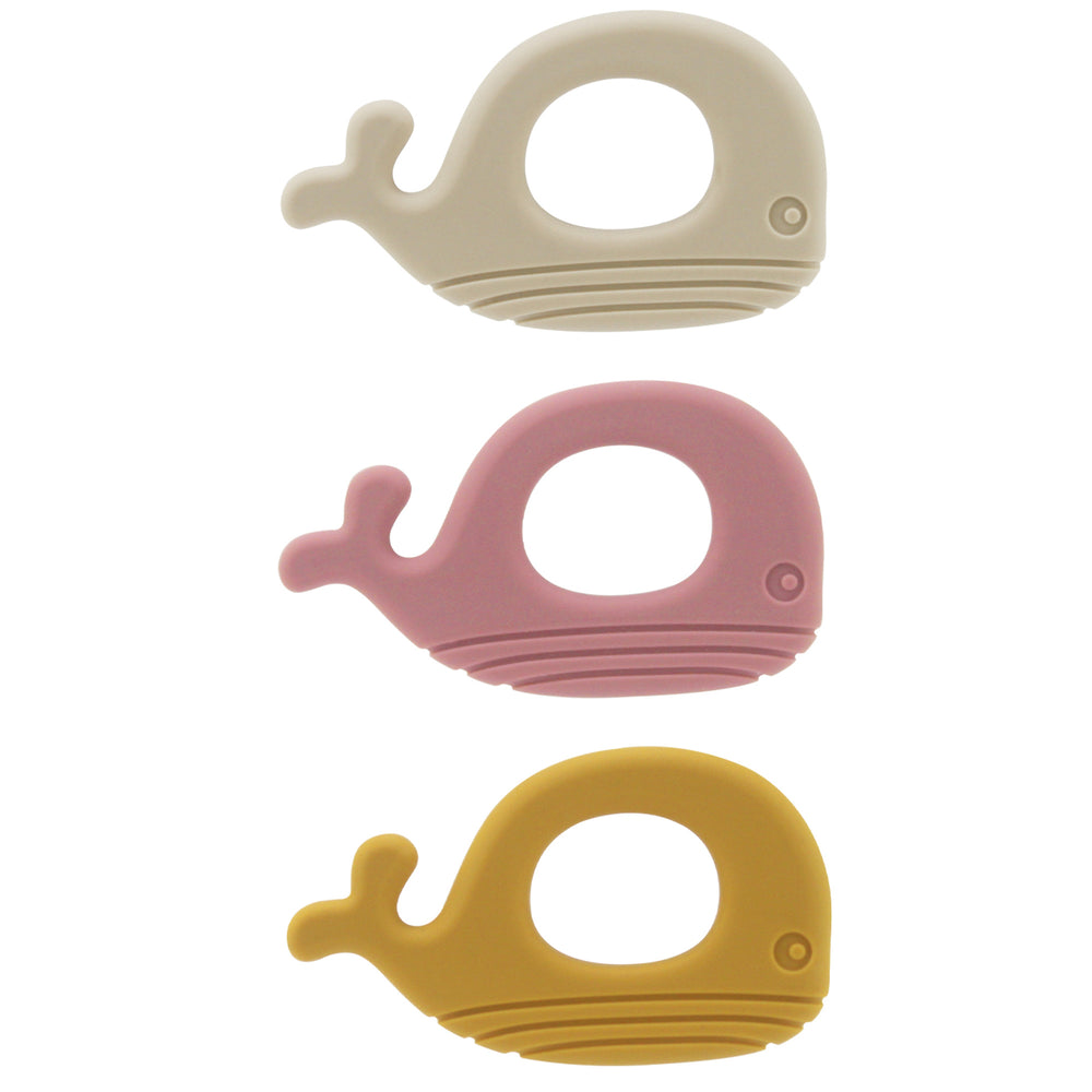 Wooden Toy Set | Teether Whale