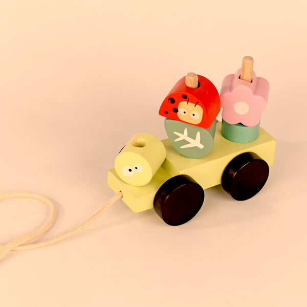 Wooden Toy Set | Forest Pull Toy