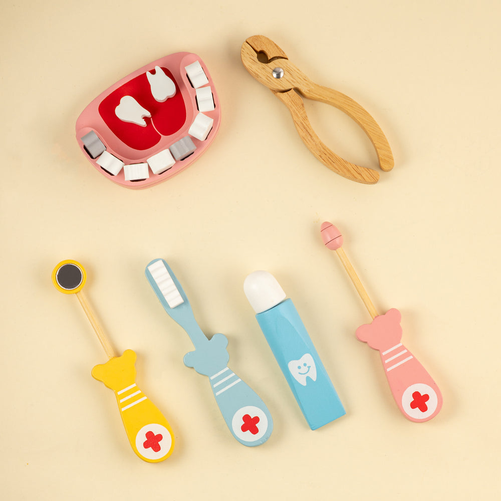 Wooden Toy Set | Happy Teeth