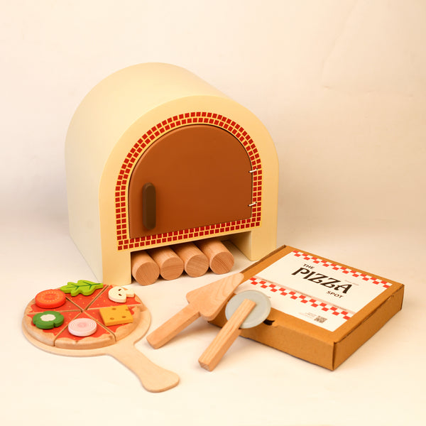 Wooden Toy Set | Pizza Oven