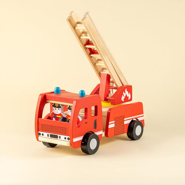 Wooden Toy Set | Fire Engine
