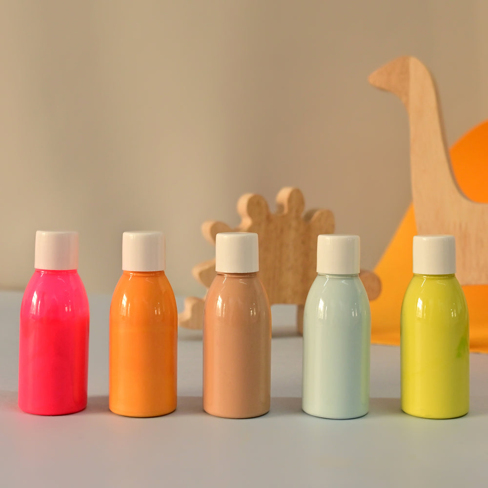 Wooden Toy Set | DIY Kit - Dino Set