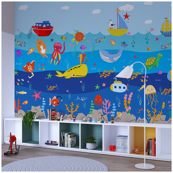 Sea Life Adventure Wallpaper