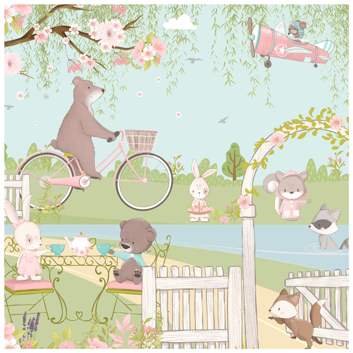 Hello Spring Theme Wallpaper