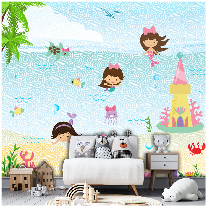 Little Mermaid Theme Wallpaper