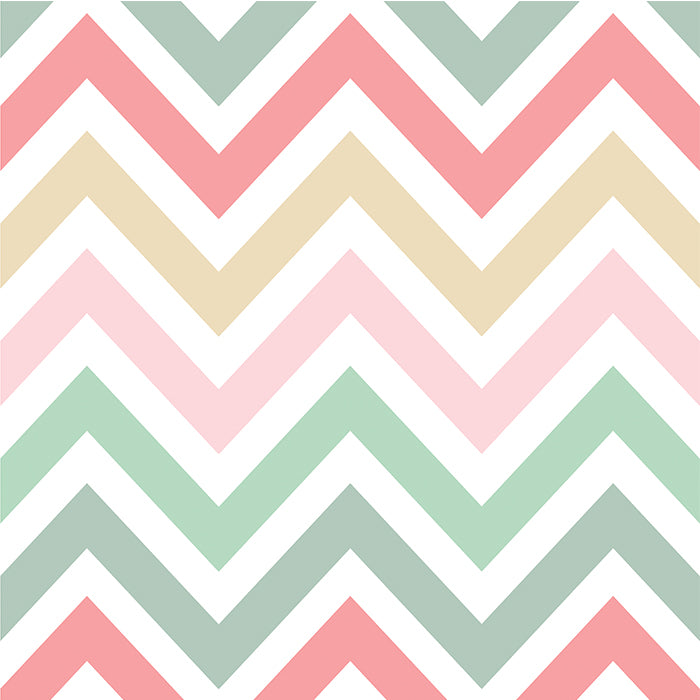 Pastel Chevrons Wallpaper