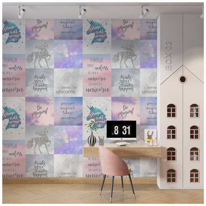 Unicorn Quote Theme Wallpaper