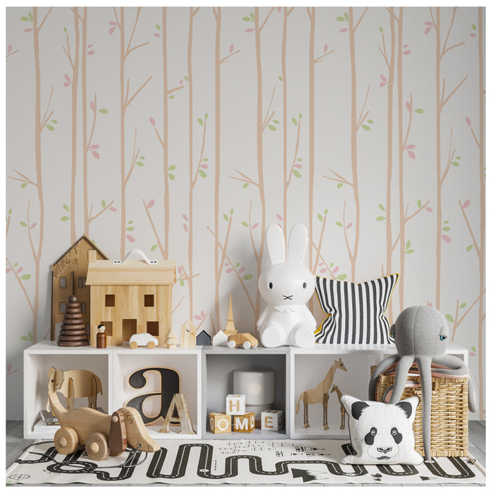 Leaf Pattern Wallpaper For Walls