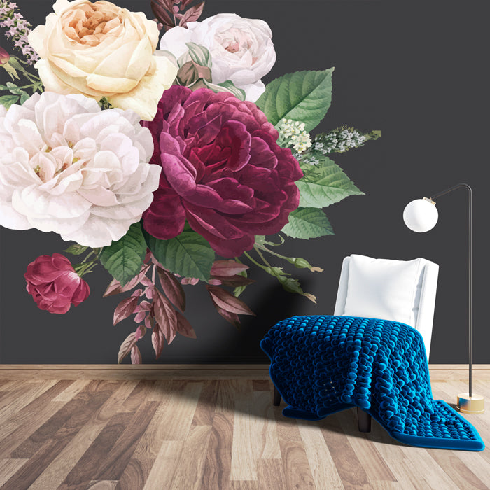 Blossom Peony Theme Wallpaper