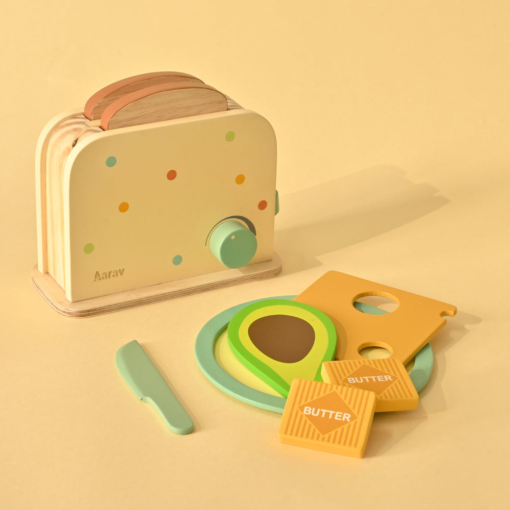 Wooden Toy Set | Roasty Toasty