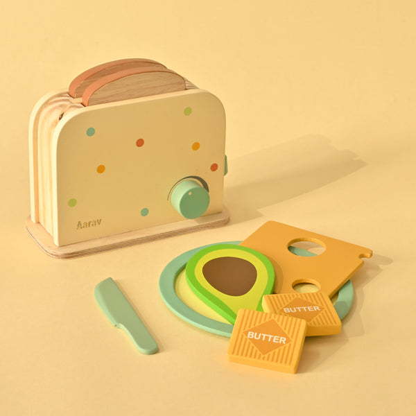 Wooden Toy Set | Roasty Toasty