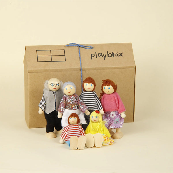 Wooden Toy Set | Pop’s Family