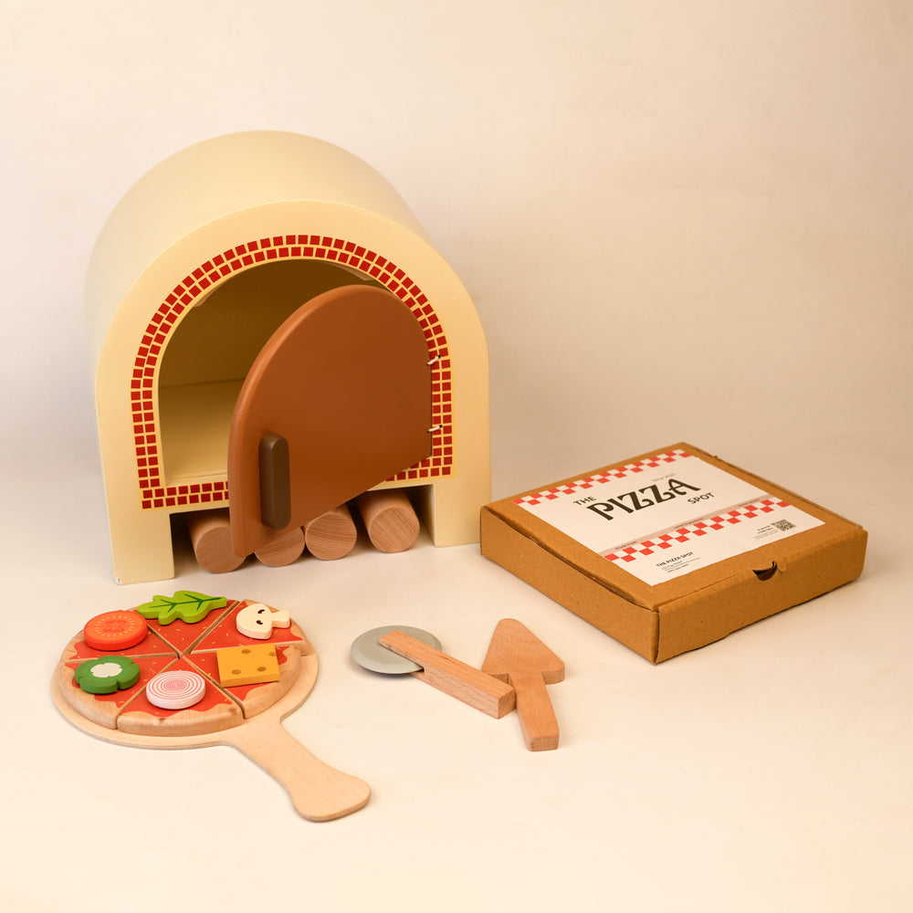 Wooden Toy Set | Pizza Oven