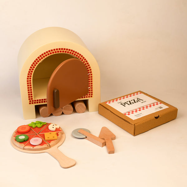 Wooden Toy Set | Pizza Oven