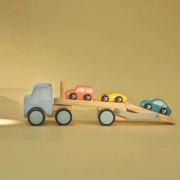 Wooden Toy Set | Carrier Truck