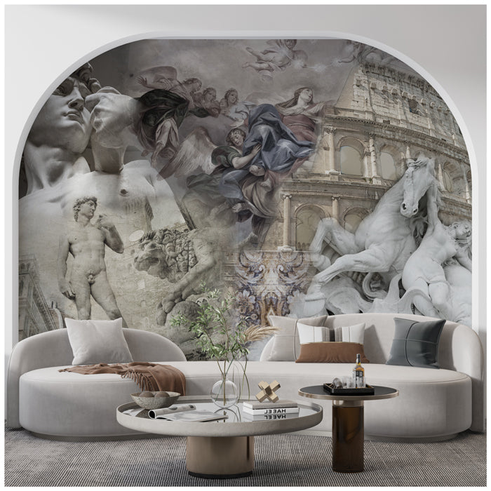 Vintage Rome Wallpaper For Walls