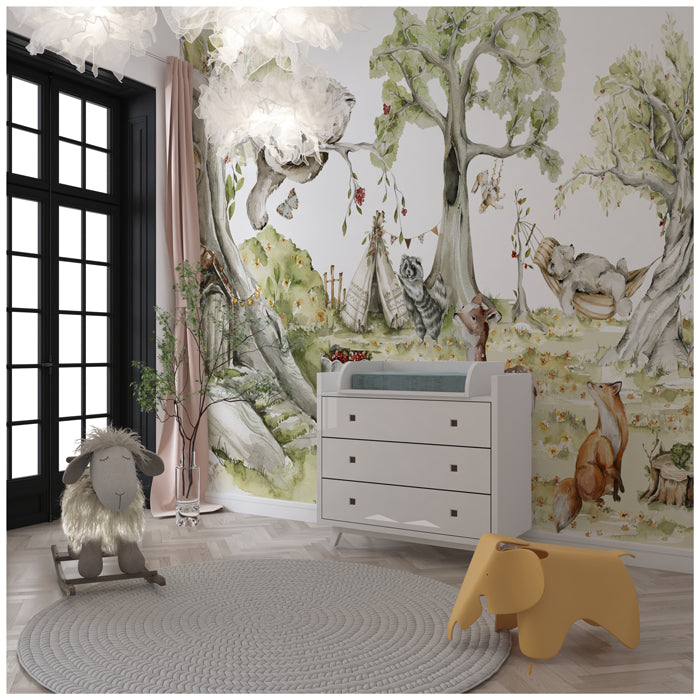 Woodland Walk Theme Wallpaper