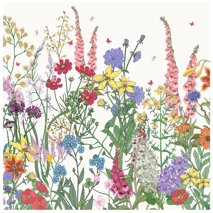 Wild Flowers Theme Wallpaper