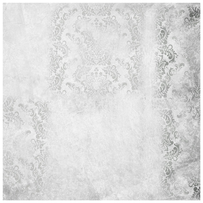 Silver Grey Damask Wallpaper For Walls