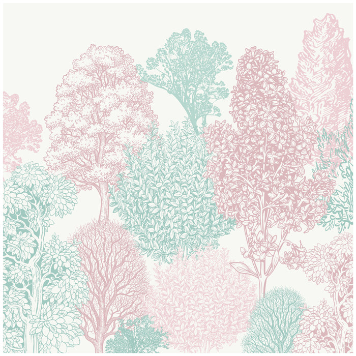BELLEWOOD Illustration Tree Wallpaper