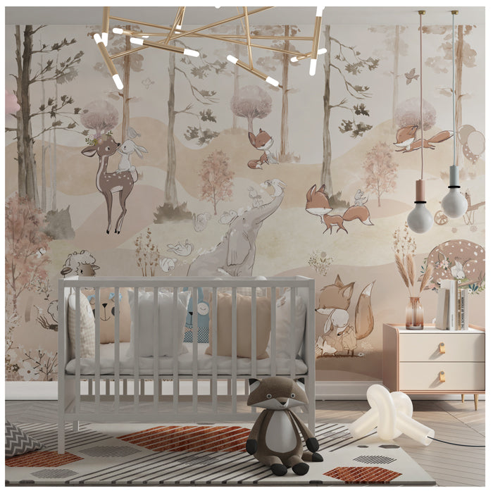 Brown Nature Forest Wallpaper