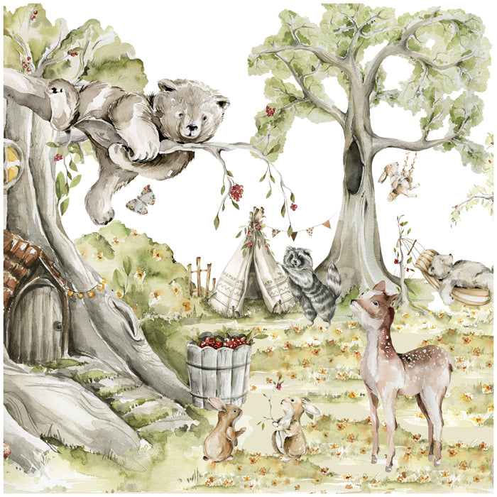 Woodland Walk Theme Wallpaper