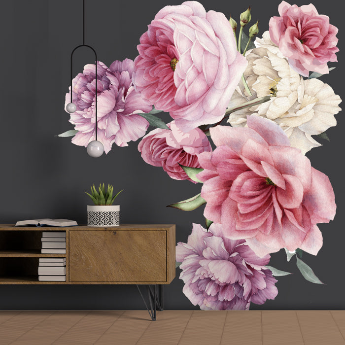 Peony Flower Wallpaper For Walls
