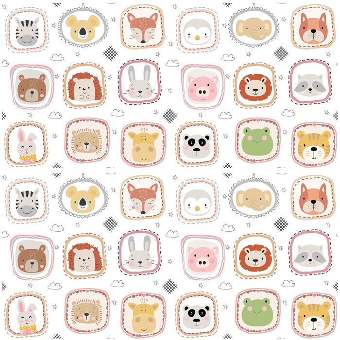 Animal Picture Frame Wallpaper