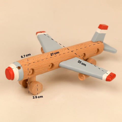Wooden Toy Set | Aeroplane