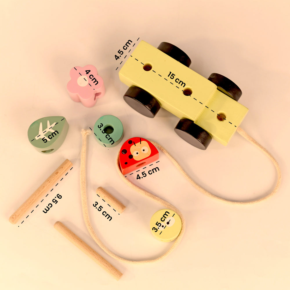 Wooden Toy Set | Forest Pull Toy