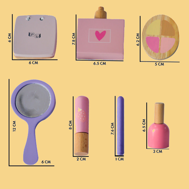 Wooden Toy Set | Glam It Up