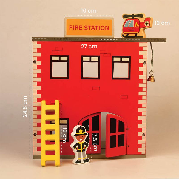 Wooden Toy Set | Marshall’s Fire Station