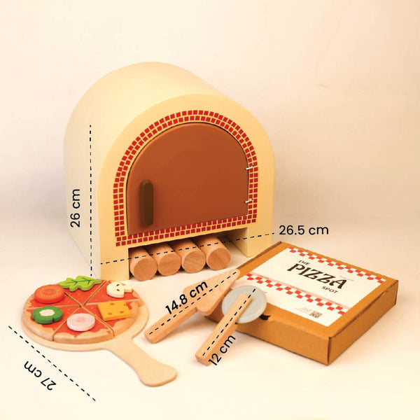 Wooden Toy Set | Pizza Oven