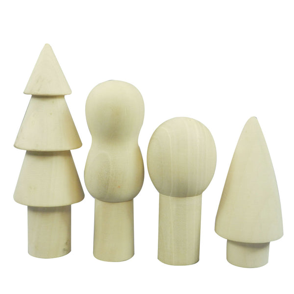 Wooden Toy Set | DIY Kit - Trees Set
